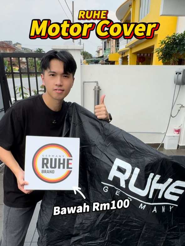 RUHE Motor Cover Mudah Simpan Tahan Lasah🔥Dapat Dengan Harga Promo Sekarang✅ #motorcover #carcover #motorcoverwaterproof #penutupmotor #motorcoveruvprotect #windproof #motorcovermurah #ruhemotorcover #ruhecover #ruhecarcover #ruhegermany #ruhemalaysia #TikTokShop #tiktokshopmalaysia #whizztechauto