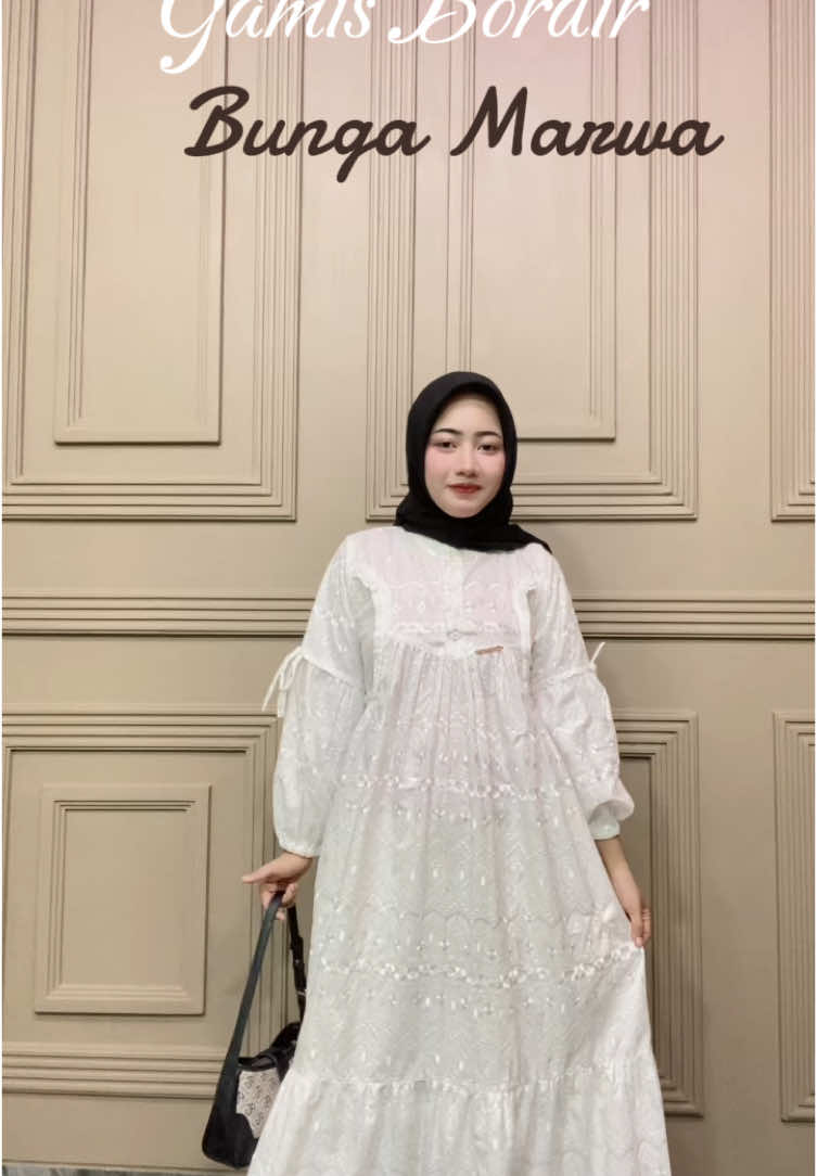 Lebaran pake Gamis Bordir Bunga Warwa🥰‼️ Gercep sebelum kehabisann‼️😭 gabung live ya sayanggg #gamis #gamismurah #ootdhijab #OOTD #ootdfashion #numnumstore #ootdhijabstyle #ootdhijabsimple 