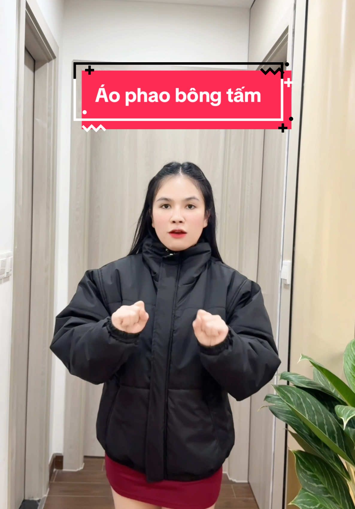 Áo phao bông tấm