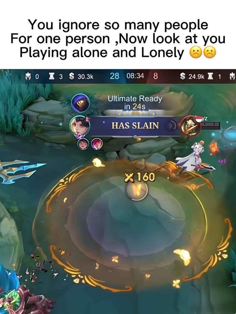 Ignoring others to get ignored by that one person you want  🤡 #mobilelegends #foryou #mlbb #lunoxmlbb #mobilelegendsbangbang #fypシ #quotesmlbb #thoughts 