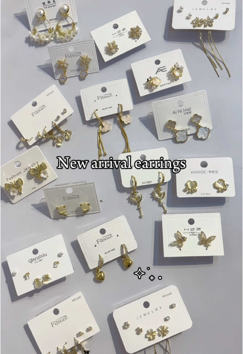 ⟡ ݁₊ .New arrival earrings In golden color🤍 Screenshot and send us your favorite to purchase✨ 📍 Store location:- Lalitpur,pimbahal gate(chabahal gate) Whatsapp:- 9813097271 Dm us for more details. #accessories #earrings #fashion #jwellery #aesthetic #pinterestinspired #accessory #foryou #fyp #reels #fashionjwellery