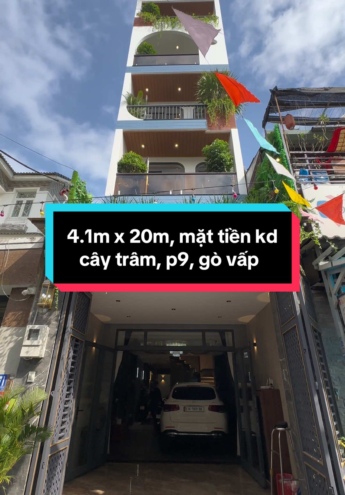 4.1m x 20m. Mặt t.iền kinh doanh, mở  ty, spa, nkkk #nhacothangmay #nhadep #nhoamoi 