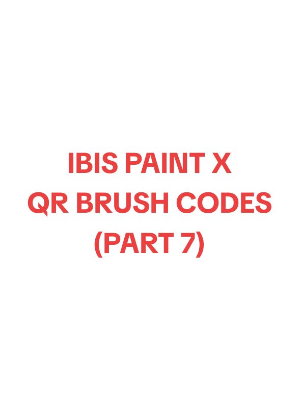 Ibis Paint X brush codes from Pinterest (PART 7) #art #brush #codes #ibispaintx #fyp #artist #digitalart #drawing #ibispaintxtutorial 