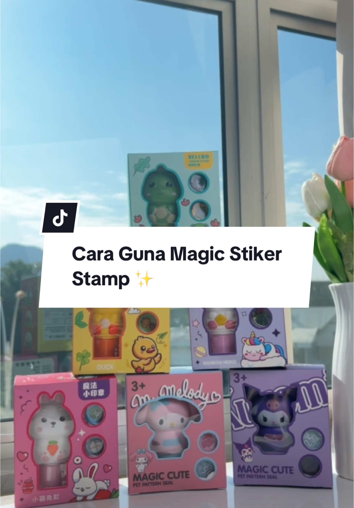 We heard you ‼️ Susah nak pakai produk ni? Jgn risau, kami sentiasa ada 😆 Inilah cara utk guna Magic Sticker Stamp ✨ #tutorial #stickers #cartoon #stamp #cute #educationalpurposes 