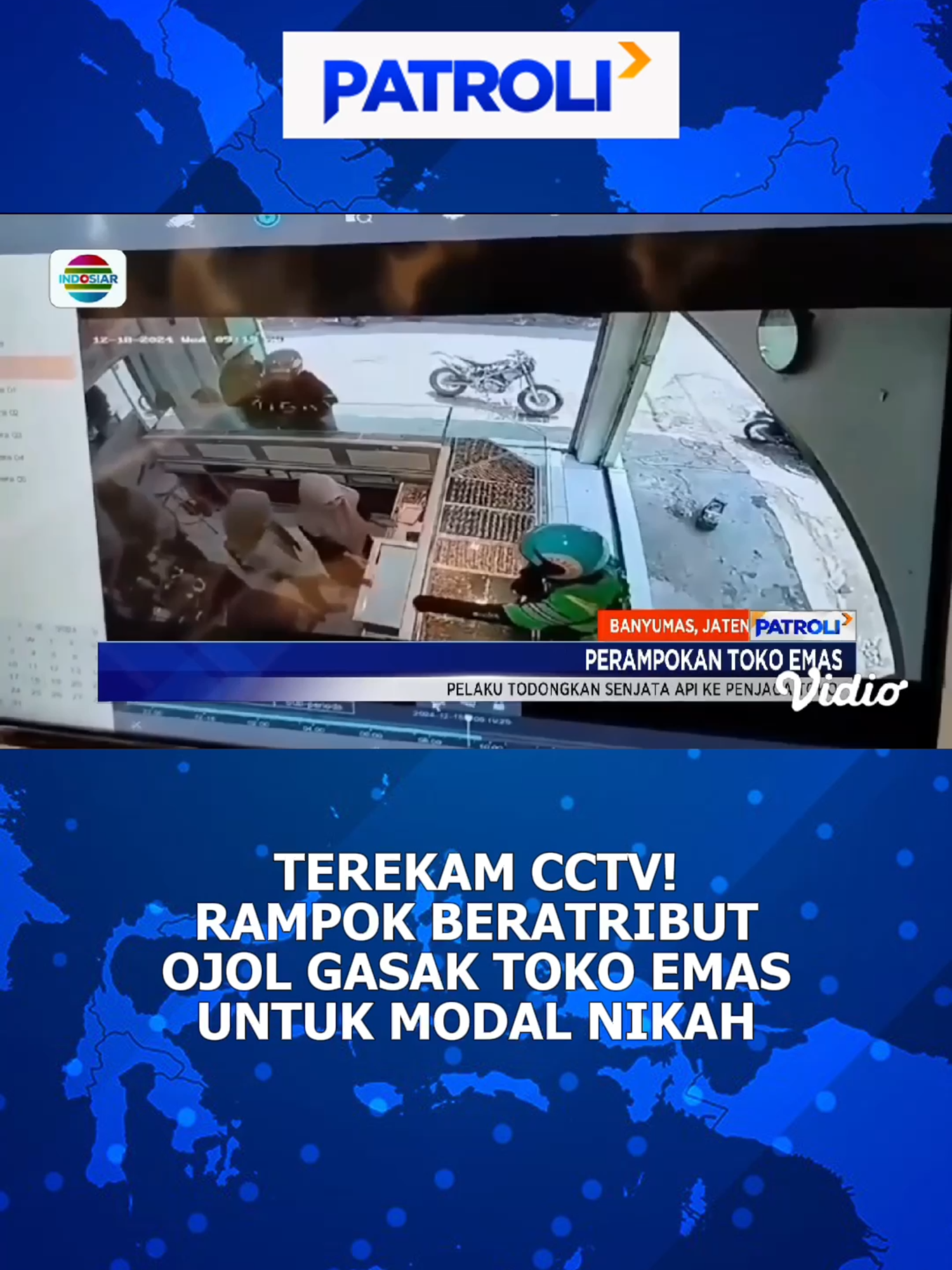 Usaha buat modal nikah gak gini juga dongg 😩 #rampok #maling #tokoemas #banyumas #banyumasstory #NewsIndosiar #tiktoknews #tiktokberita #patroliindosiar #patfiles #berita #beritatiktok #fypindonesia