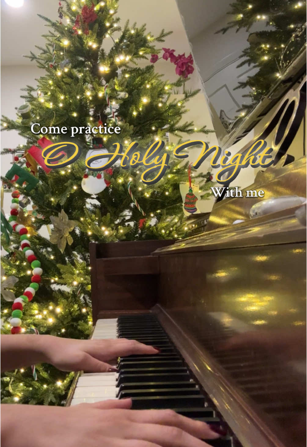 Here’s the latest song I’ve been working on #oholynight #pianist #practice #pianocover #piano #pianotok #pianomusic #pianoplayer #pianopractice #christmas #christmasmusic #music #carol #fyp 