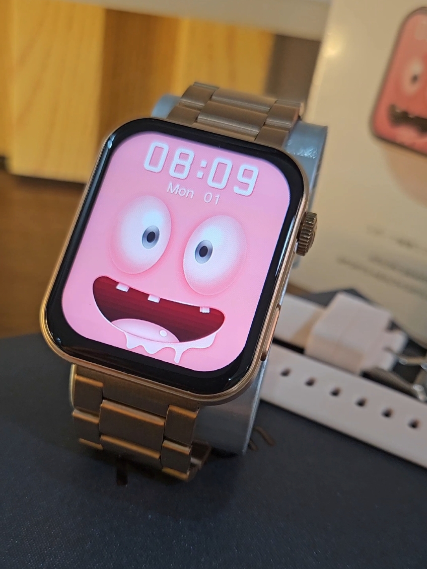 may Gold color na 😱 #aolonwatch #newcolor #newmodel #smartwatch #watch 