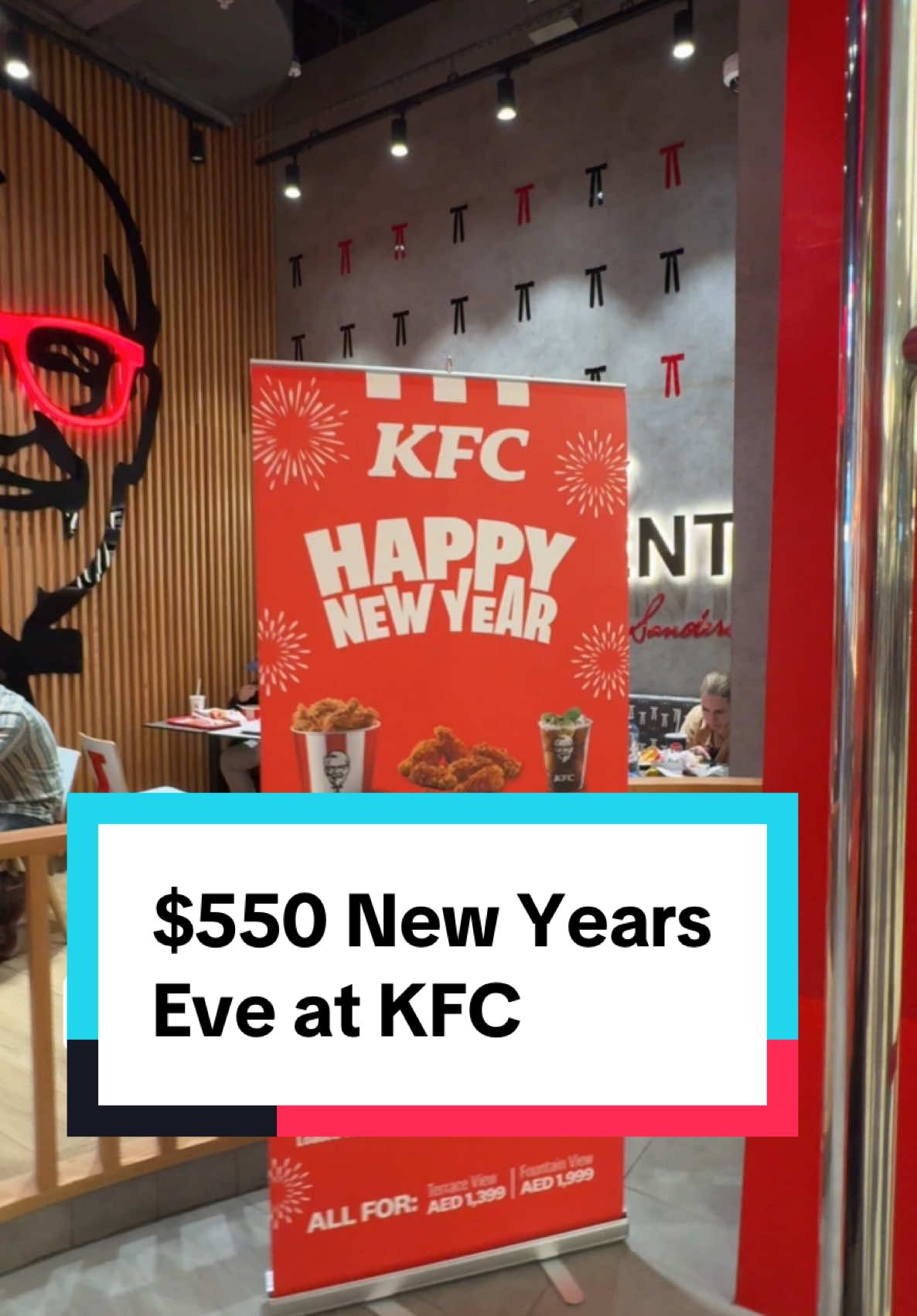 New Years Eve at KFC