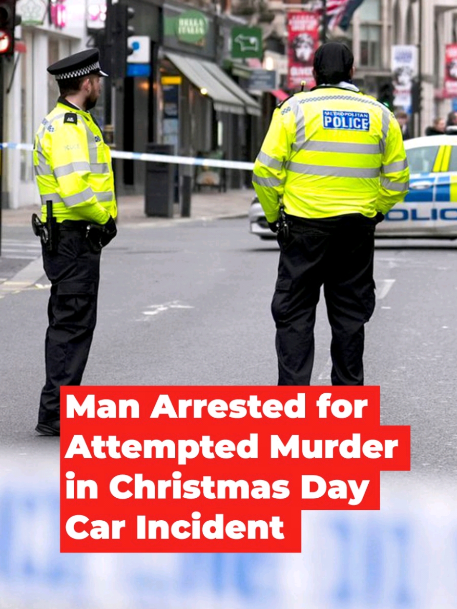 Man Arrested for Attempted Murder After Christmas Day Car Incident in London #bbc #christmas #newsupdate #breakingnews #muslim #muslimtiktok #uktiktok 