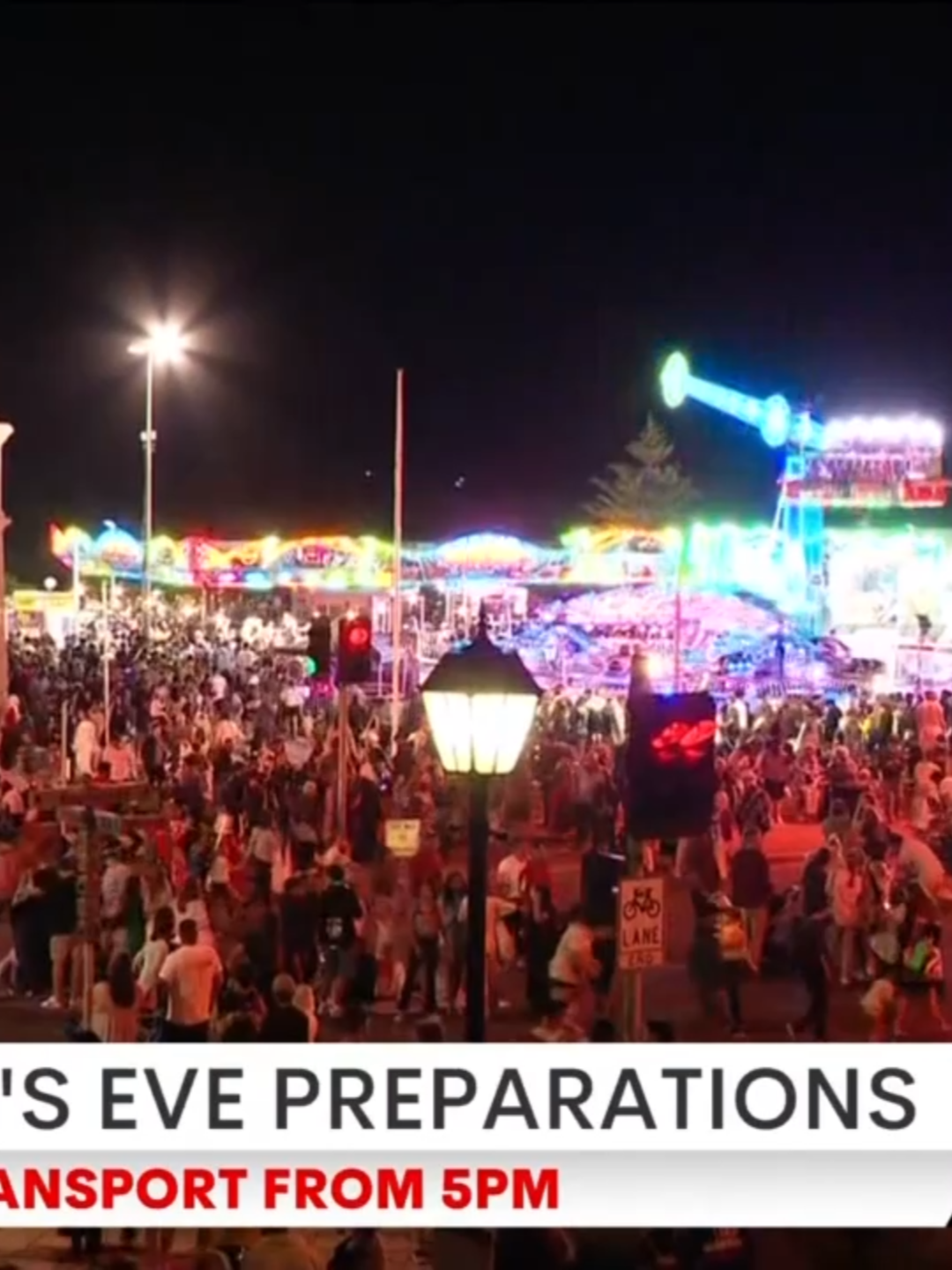 Preparations are in full swing for New Year’s Eve celebrations across the state. Revellers will have access to free public transport. #7NEWS