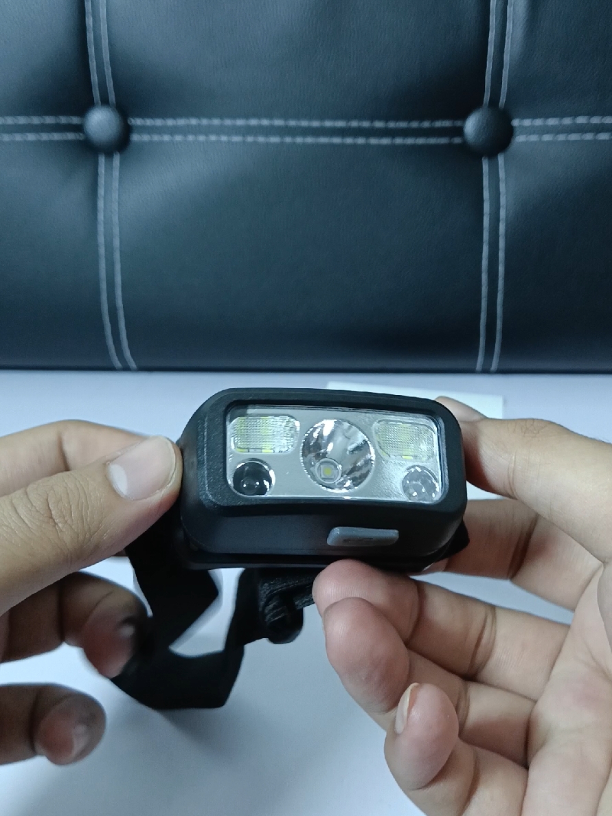 LED Headlight with Motion Sensor. #headlight #headlamp #headlamps #motionsensorheadlamp 