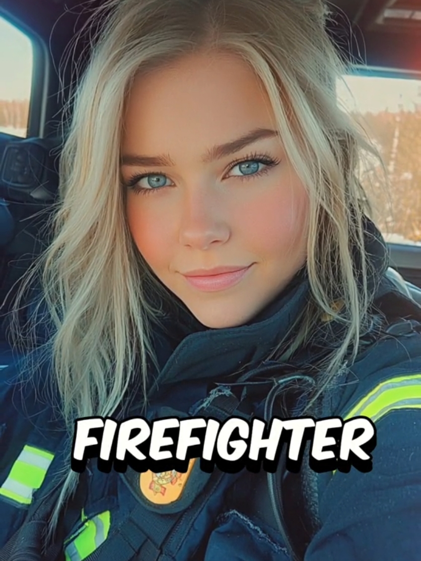 Beautiful female firefighters from Sweden #foryoupage❤️❤️ #fyp #treanding #newtrend #viral #ai #aiart 