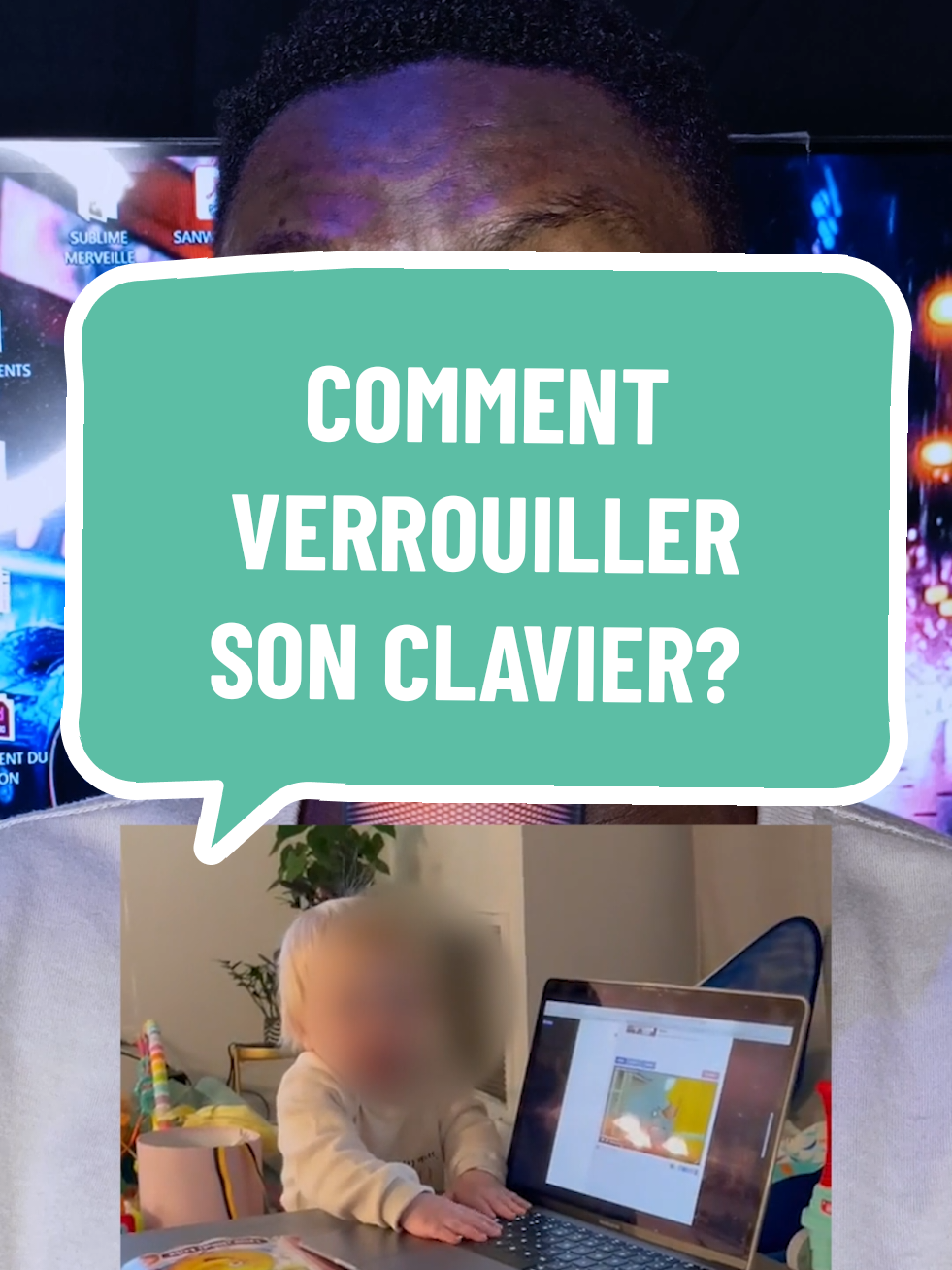 COMMENT VERROUILLER LE CLAVIER DE SON ORDINATEUR? #ordinateur #PC #pc 