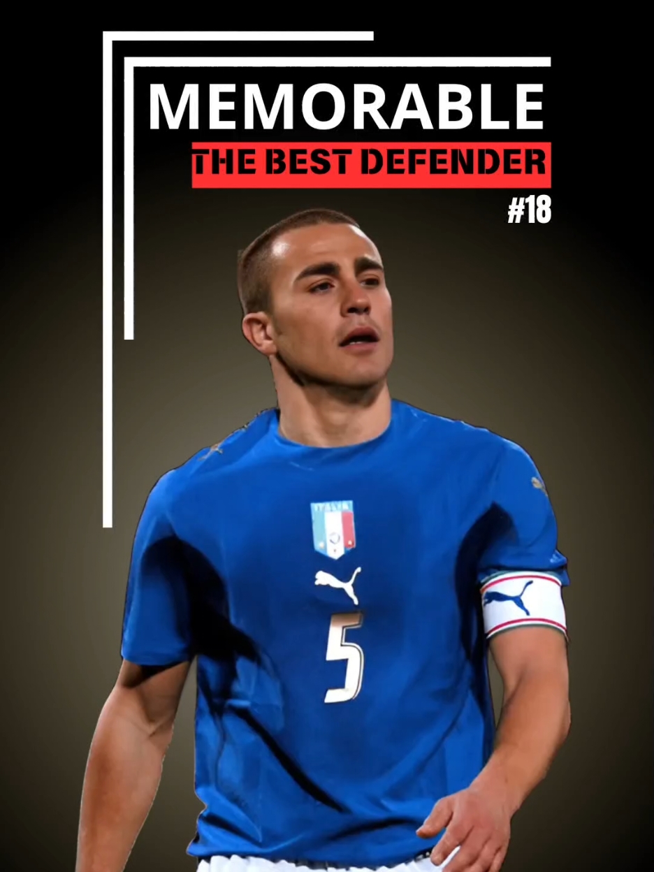 Memorable #18 : the best deffender in the world Fabio Cannavaro  BAGI KALIAN YANG MAU NONTON  STREAMING BOLA GRATIS DENGAN KUALITAS YANG HD, BISA LANGSUNG KLIK LINK YANG ADA DI BIO KITA #memorable #italy #juventus #realmadrid #worldcup 