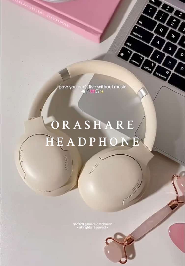 if music is therapy, who’s your therapist? 🤍 loving my new headphones from @Orashare Lifestyle PH #orashare #orashareheadphones #hs01 #headphones #anc #activenoisecancelling #bestheadphones #headphonesrecommended #tiktokshopph #maragatchalian 