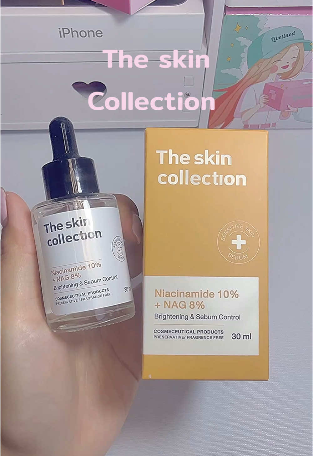 The skin collection #skincollection #nacinamide #serum #ไนอาชินาไมด์ #ลดรอยดํารอยแดงจากสิว #ผิวกระจ่างใส #ผิวใสออร่า 