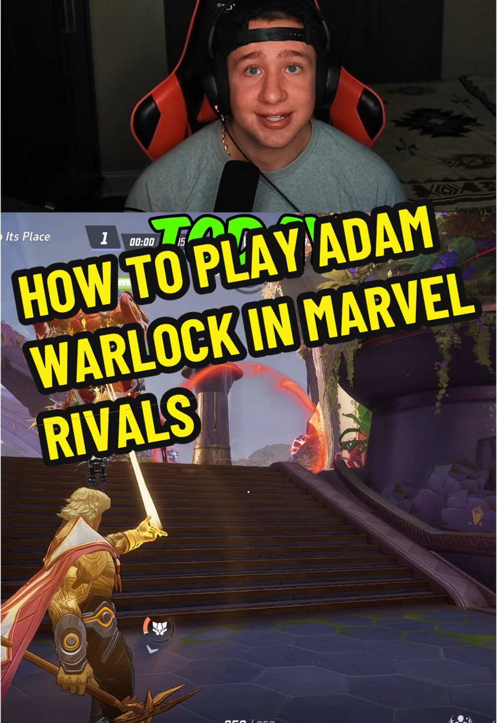 How to Play Adam Warlock in Marvel Rivals #marvelrivals #fyp 