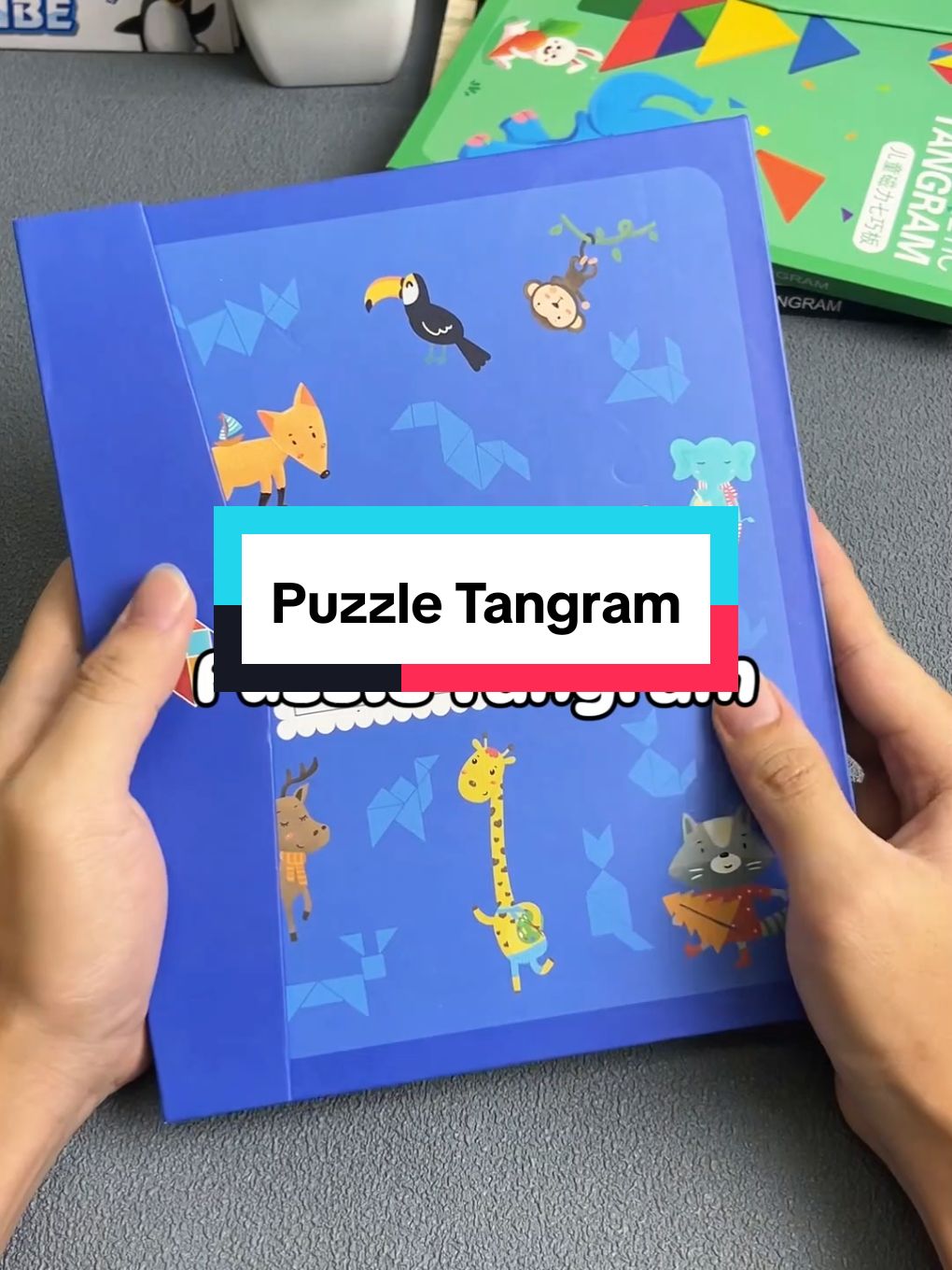 Puzzle Tangram #tangrampuzzles #puzzles #mainananak #mainanedukasi #tangram #mainankita 