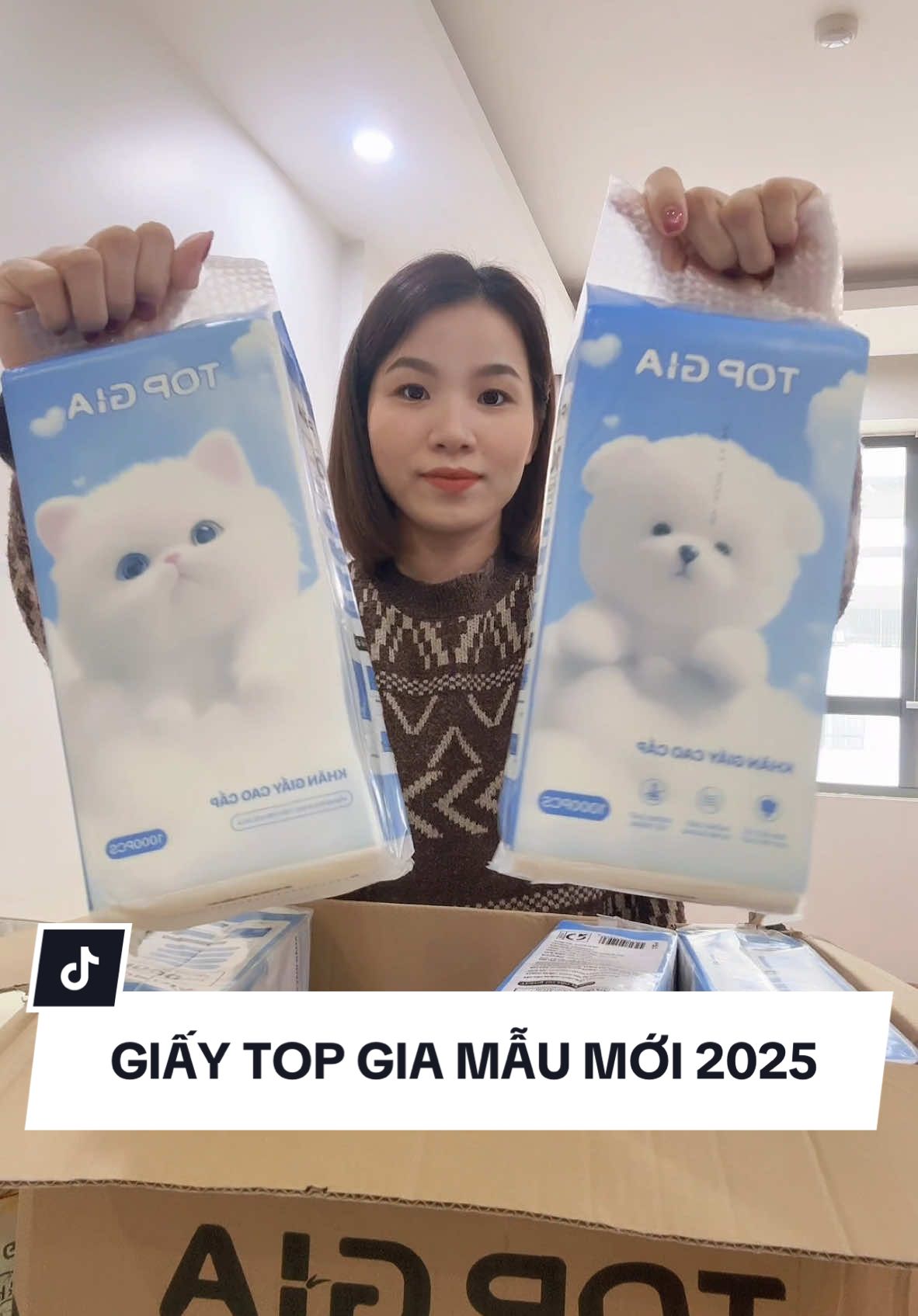 Trả lời @Ngọc Anh Khăn giấy rút treo tường top gia mẫu mới 2025. Combo 10 bịch nha trong video nói nhầm thành 6  #xuhuong #saleluongve #muataitiktokshop #giayruttreotuong #topgia #giayantopgia #khangiaytopgia #bearthegioidochoi 