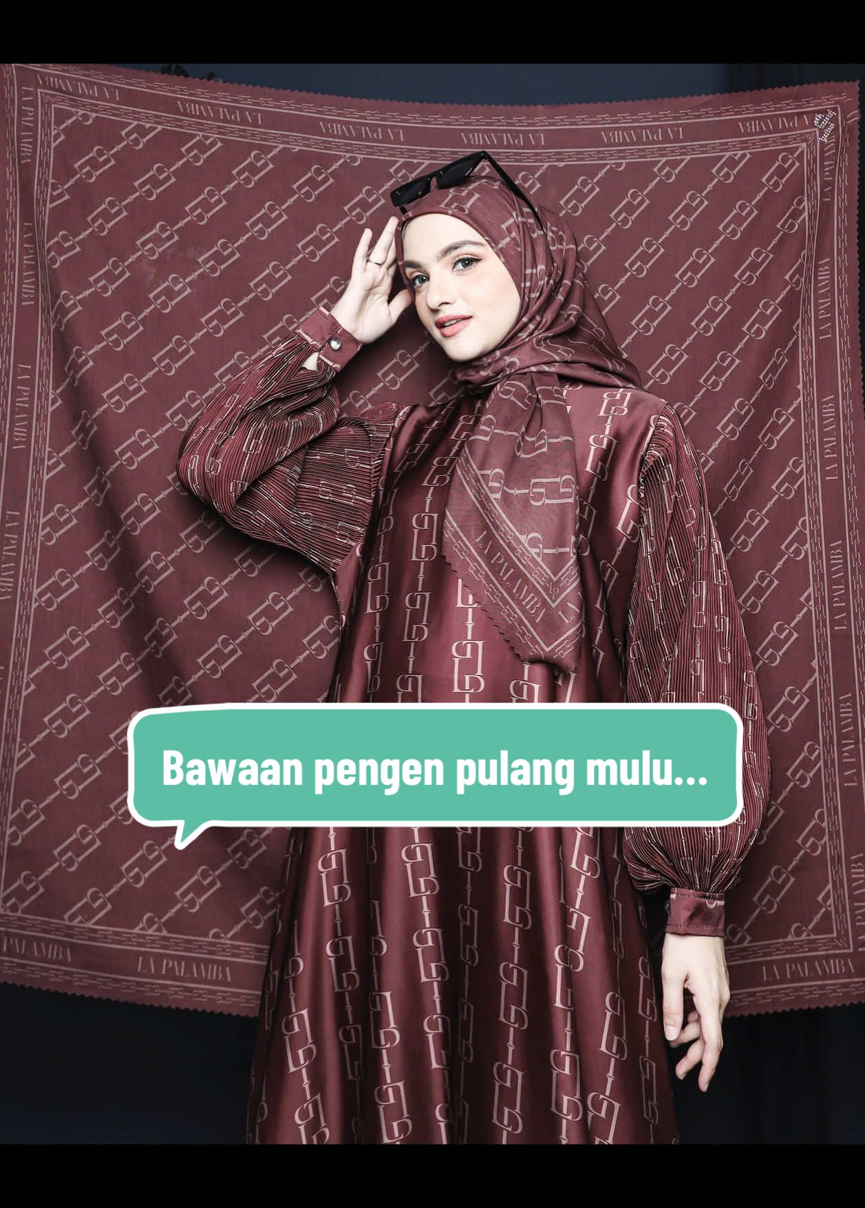 Dijamin cepet dapet konten bagus pake “chloe maroon “ #yearendsale #paydaysale #gamisprinting #bubunelin 