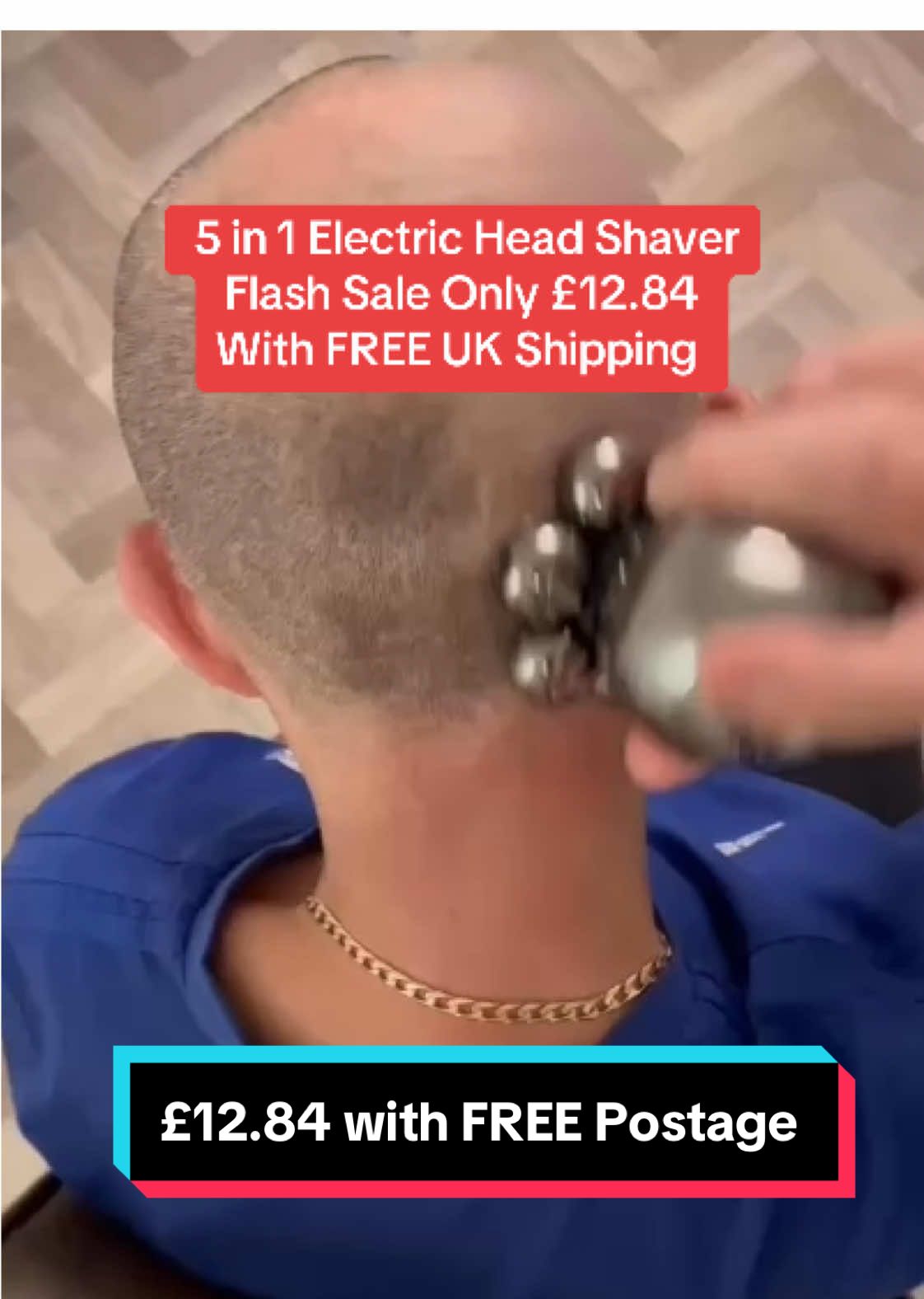 5 in 1 Mens Electric Head Shaver #men #head #baldhead #shaver #headshaver #electricheadshaver #electricshaver #groom #tiktokmademebuyit #foryou #fyp