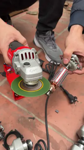 Cuối năm dọn kho lô máy cắt điện kampro có công suất 950W ruột dây đồng #xakho #thanhly #maycat 