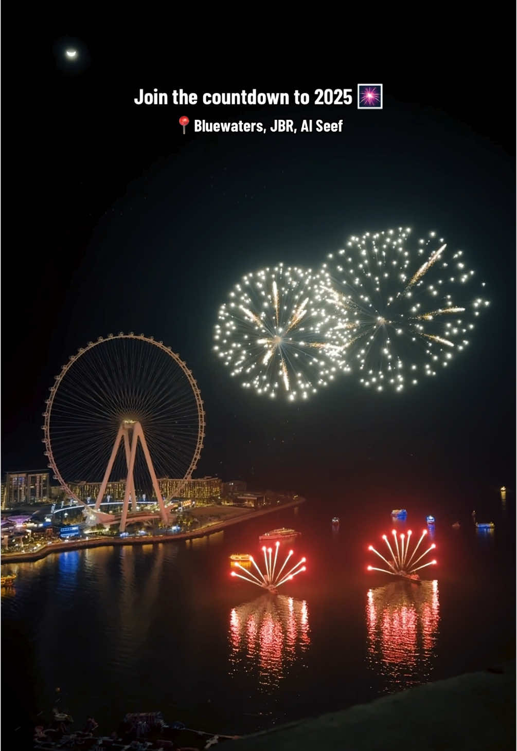 We’re welcoming 2025 in style with breathtaking fireworks shows – don’t miss out & plan your journey! #DHAMLife #NYE2025 #Dubai  