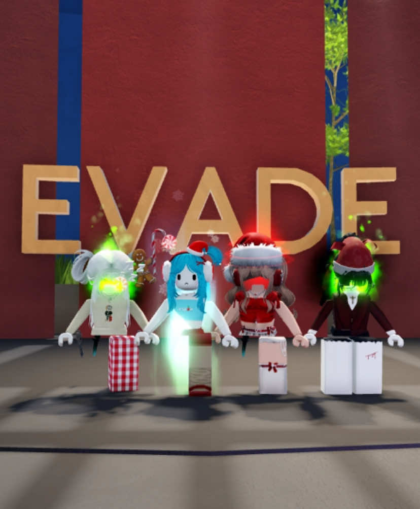 Twist it with @Violet @Sxr @BriannaRB✨️  || tc: @gracey ^_^  #fypシ #robloxfyp #evade #evaderobloxgame #fyppppppppppppppppppppppp #evadechristmas #ฟีดดดシ #roblox #robloxtrend 