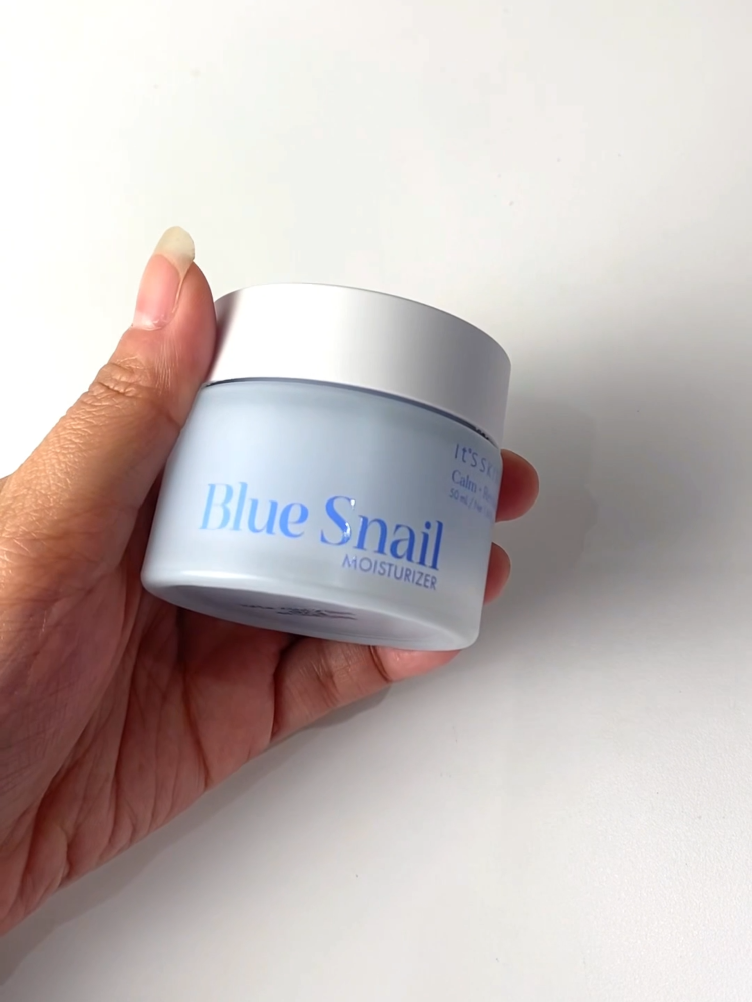 Blue Snail Moisturizer🩵 มอยซ์เจอร์ไรเซอร์เนื้อเข้มข้นที่มอบความชุ่มชื้น พร้อมเสริมสร้างเกราะป้องกันให้ผิว✨ #ITSSKIN #ITSSKINTHAILAND #itsskin_official_thailand #skincare #รีวิวบิวตี้ #ป้ายยาtiktok #moisturizer #bluesnail