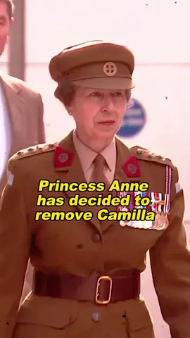 Princess Anne has decided to remove Camilla #Anne #Camilla #Royal #usa_tiktok 