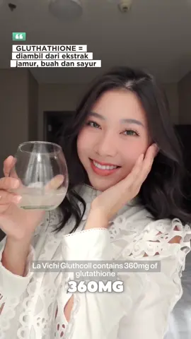 What if your skin treatment could start from the inside? 🥂 Gluthcoll is more than a drink—it's a beauty boost with 225.500mg of collagen low molecule, and 11.800mg of glutathione, vit c, vit E, and zinc in 30 sachet. Without sugar Give La vichi Gluthcoll 30 days  to prove it ✨ #LaVichi #gluthcoll #unrealskin 