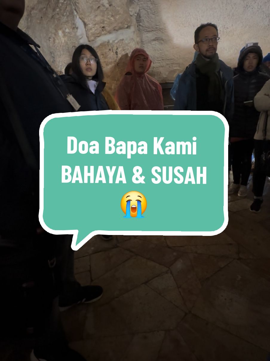 Doa Bapa Kami  BAHAYA & SUSAH 😭 #doabapakami  #mengampuni  #katolik  #holyland  #yerusalem  #holyland  #katholik 