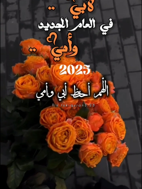 اللّهم أحفظ أبي وأمي #دعاء #أبي #أمي #في_العام_الجديد #عام_جديد #2025 #اللهم_امين_يارب_العالمين #يارب❤️ #🍃 #🤲 