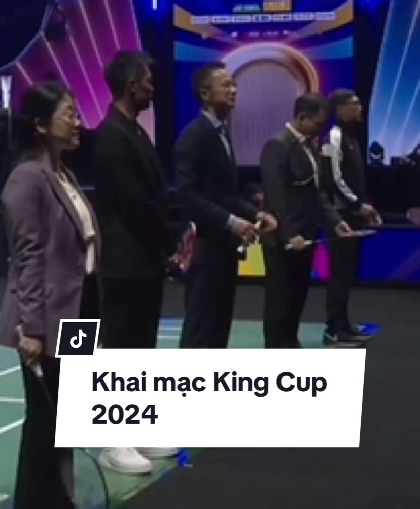 Khai mạc King Cup 2024 🔥🏸#badminton#kingcup#xh#thanh🏸🏸🏸 