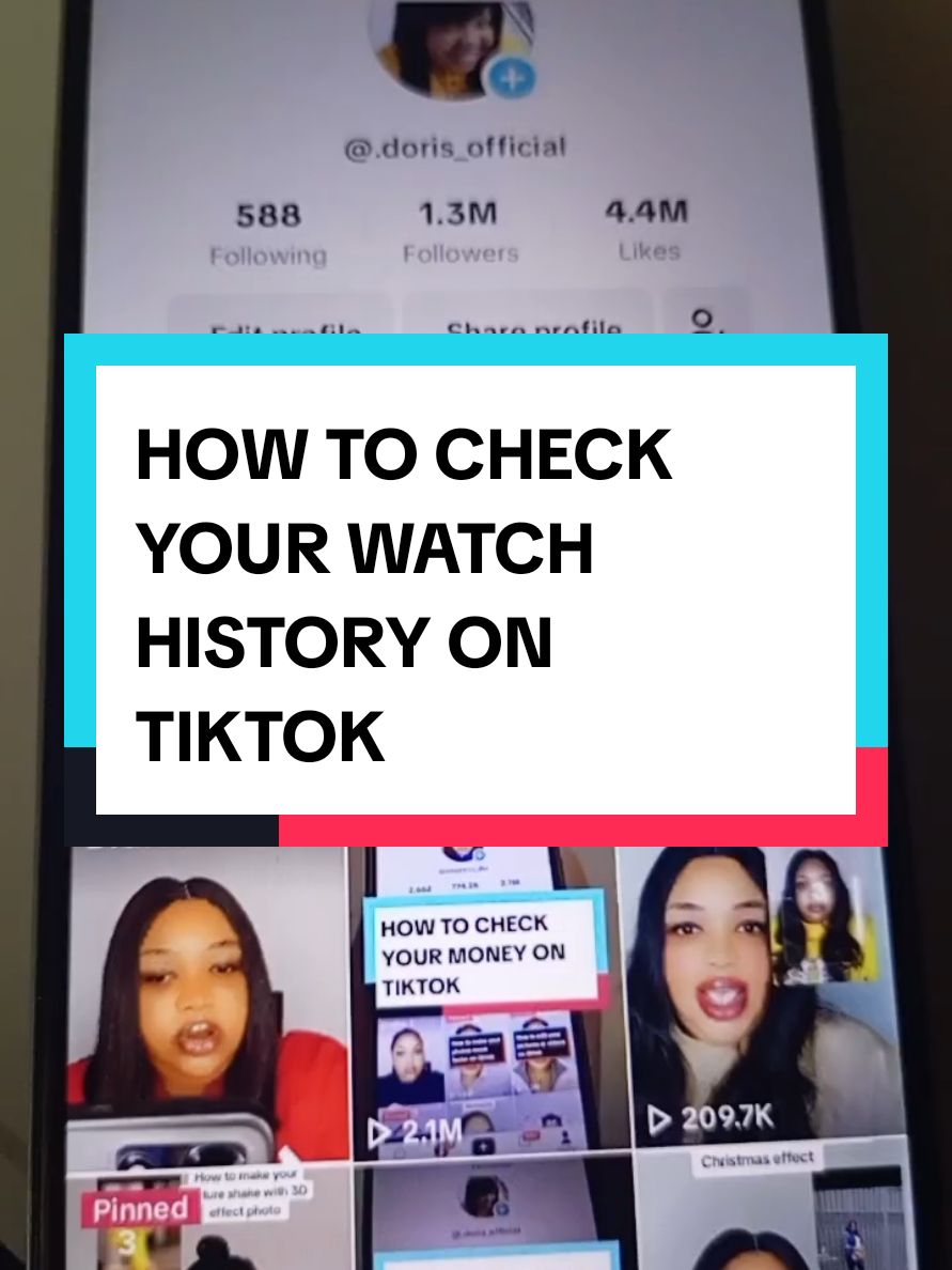 How to check your watch history on tiktok #tiktoktips #tiktoktutorial #tiktoktipsandtricks #tiktokstrategy #creatortips #newontiktok #tiktokbigginers #newtiktokers #doris_official 