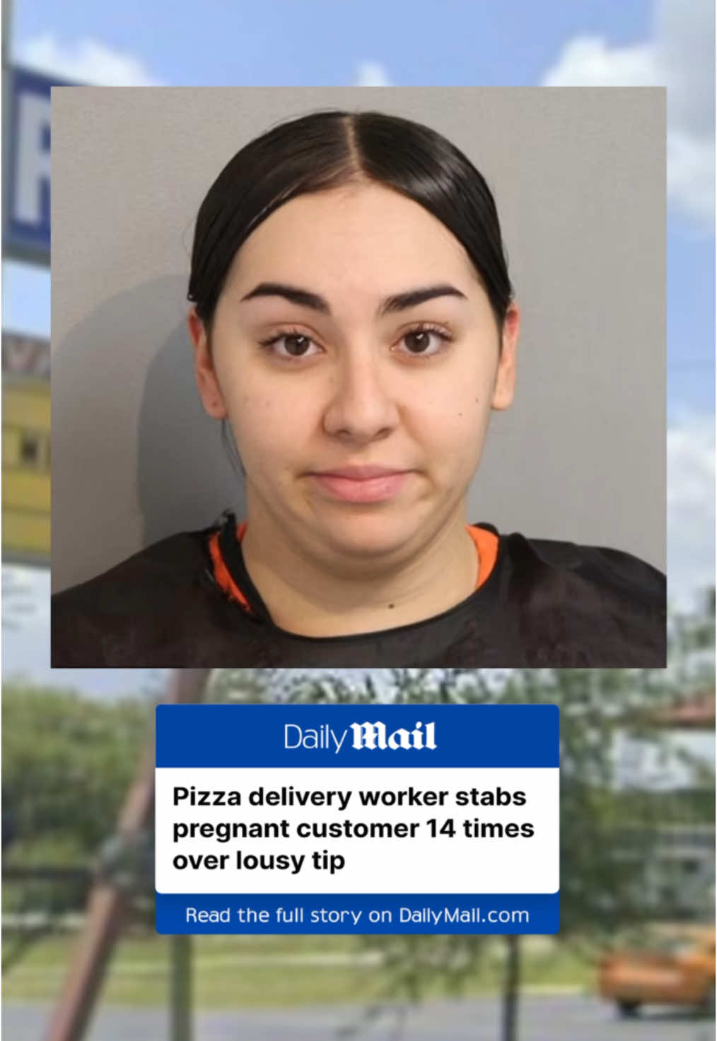 A pizza delivery worker, Brianna Alvelo, 22, has been charged with breaking into a motel room and stabbing a pregnant woman in front of her five-year-old daughter after a dispute over a tip in Kissimmee, Florida. The woman tipped Alvelo $2 after initially expecting $16.90 in change from a $50 payment on a $33.10 bill. Alvelo claimed the company didn’t carry change and left after receiving the smaller tip. Read the full story on dailymail.com #news #crime #news #usa #pizzadelivery