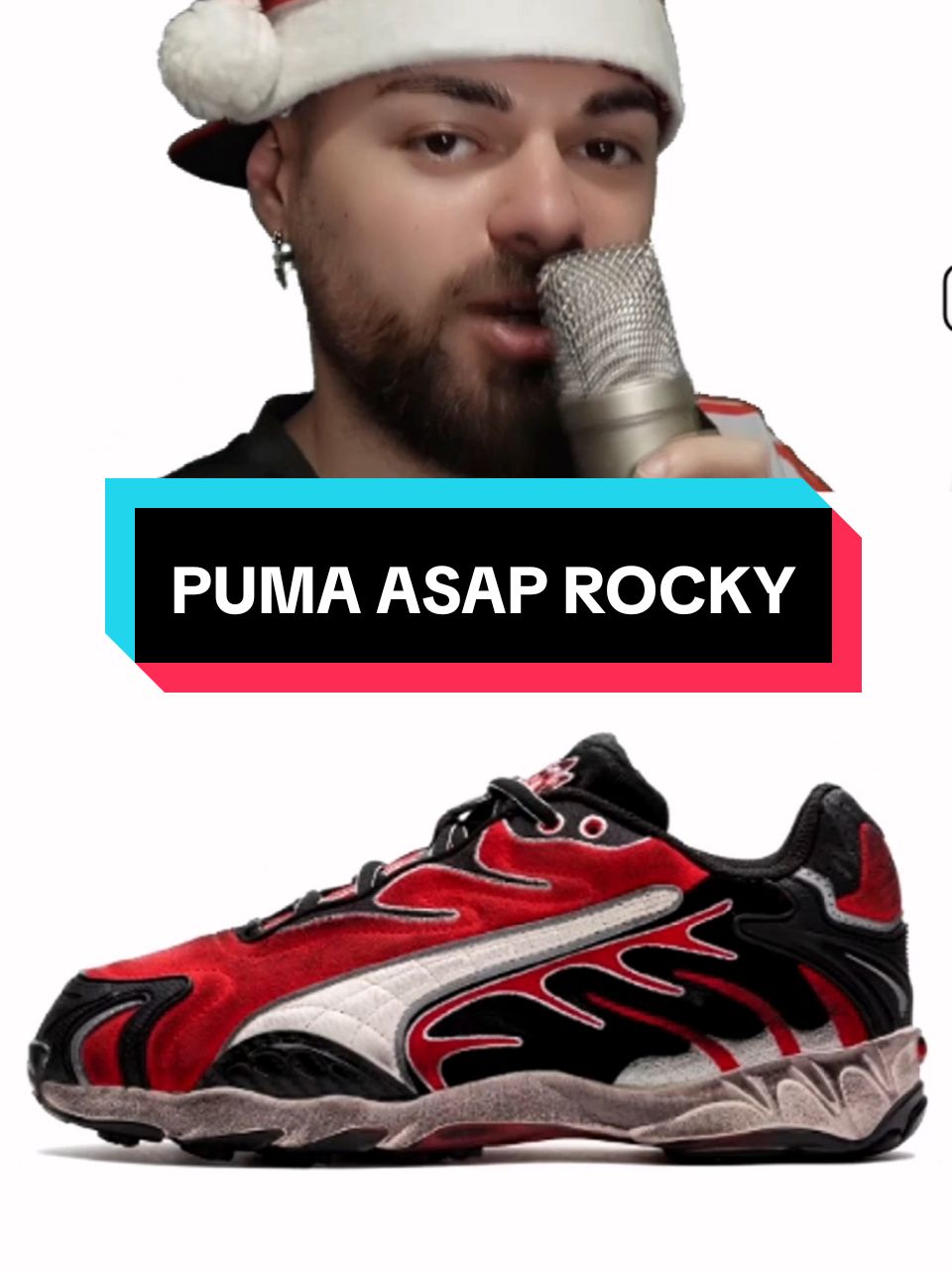 Puma x Asap Rocky Sneakerși pe care îi vrei de Crăciun Videoul complet pe yt Semined #fy #sneakers #fashion #puma #asaprocky #pumaasaprocky 