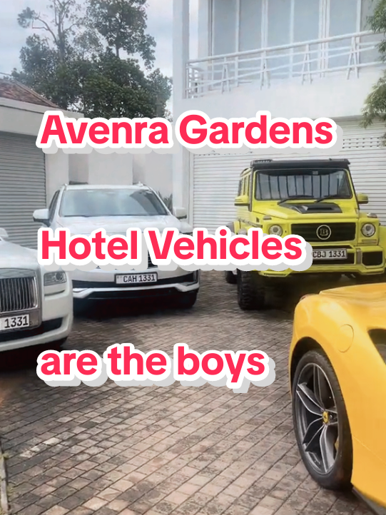 Avenra Gardens Hotel Vehicles are the boys.#foryou #foryoupage #viral #videoclip #trending #srilankan_tik_tok🇱🇰 