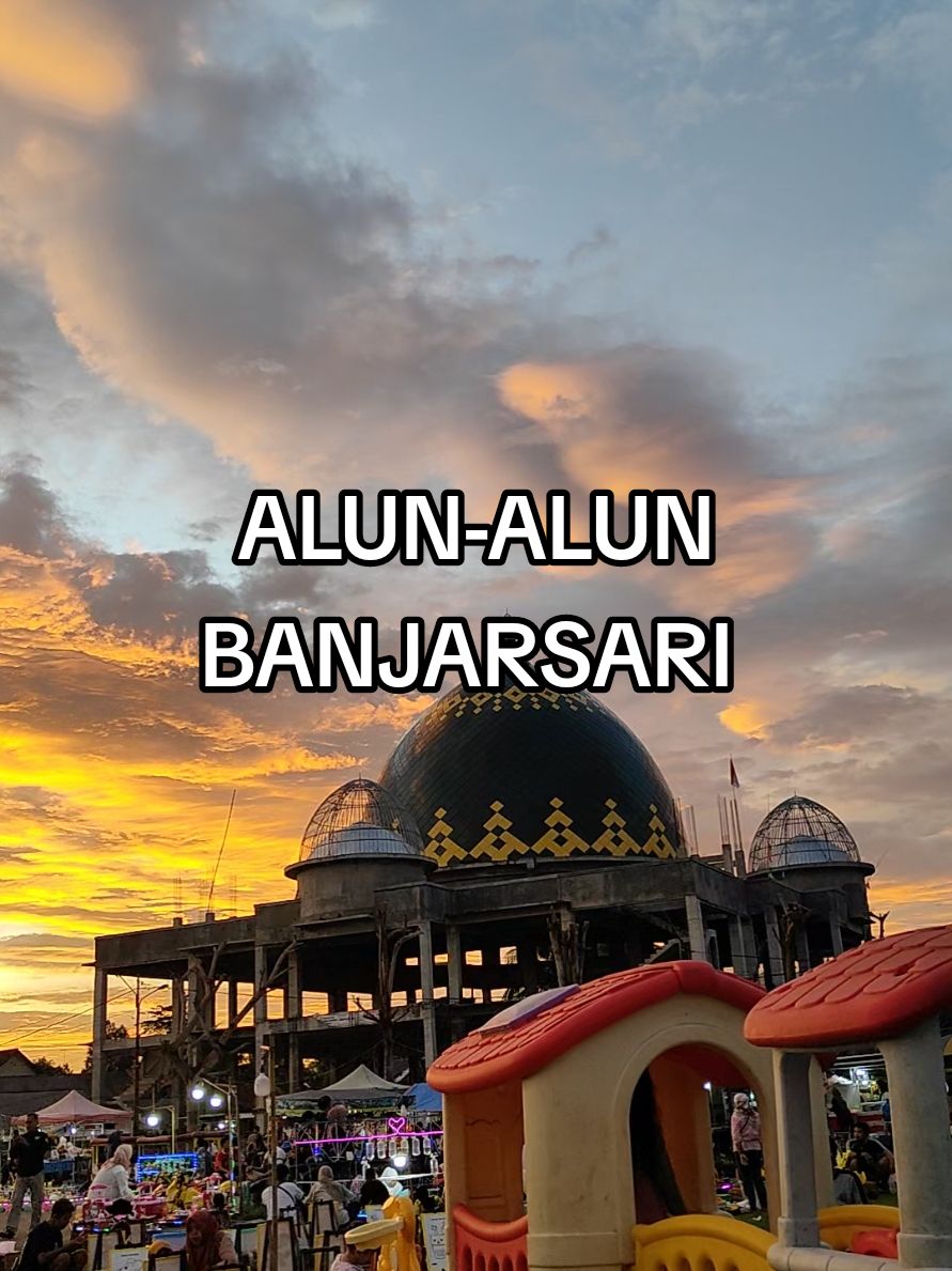 Jadi orang Banjarsari adalah takdir yang paling indah, dapet view yang bagus bagus🥹