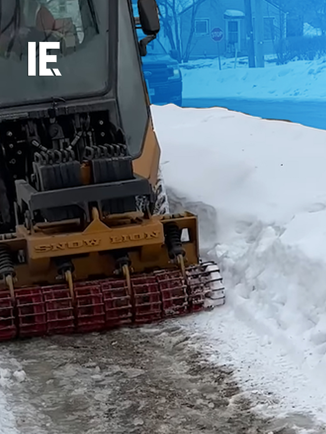 Powerful ice-breaker for roads, runways, and industrial areas. Efficiently clears thick ice. 🧊 📽️: Instagram/ tracklessvehicles #icebreaker #icebreakermachine #SnowRemoval #WinterEquipment