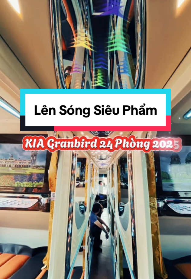 KIA GranBird 24Phòng, Nội Thất Nhà Trồng, Động Cơ Hàn Quốc 425 D6CD #nguyenbatracomeco #anhemxekhach #xekhachvietnam🇻🇳 #hyundai #tracomeco #kia #xekhachvn #xekhachvietnam #xelimousine #universe #saigon 