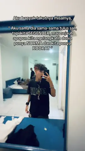 Kenapa yg tulus tuh pasti segender☺️🙏🏻 #wlw #bi #gxg 