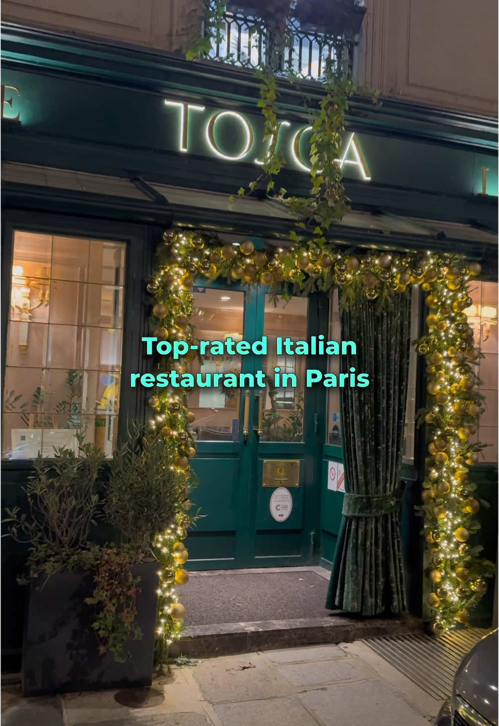 Bonjour or bonjourno 😁? As part of our stay at Splendide Royal, we dined at Tosca, one of the best Italian restaurants in Paris according to the Michelin Guide 🧑‍🍳🇮🇹 This establishment was brought to the French capital by Neapolitan hotelier Roberto Naldi, who wanted to instill his proud Italian heritage into the hotel. And Tosca is just that. The food is an ode to Italian gastronomy, showcasing its meat, olive oil, cheese—all combined with great wine. Who wouldn’t resist such gastronomic temptation?🍷🍽️   📍20 Rue du Cirque, 75008 Paris, France #paris #restaurant #hotel #Foodie #french #italy #foodporn #food  #@Relais & Châteaux 