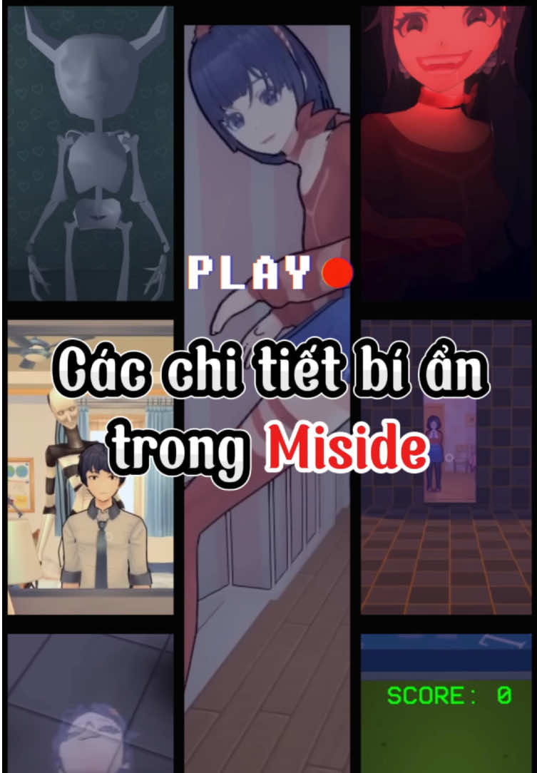 Các chi tiết ẩn trong Miside #noinhieugaming #Miside 