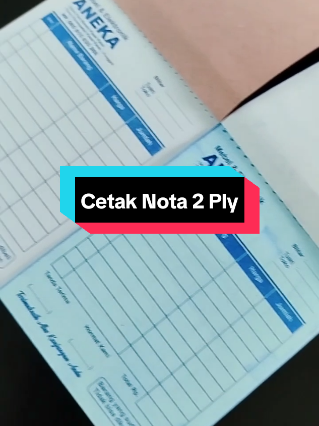 Cetak Nota Usahamu Di Dan Digital Yuk 😍 Bisa 1ply 2ply 3ply  bebas semaumu #cetaknota #cetaknotacustom #ncr #percetakanmurah #trending #kedirilagi #CapCut 