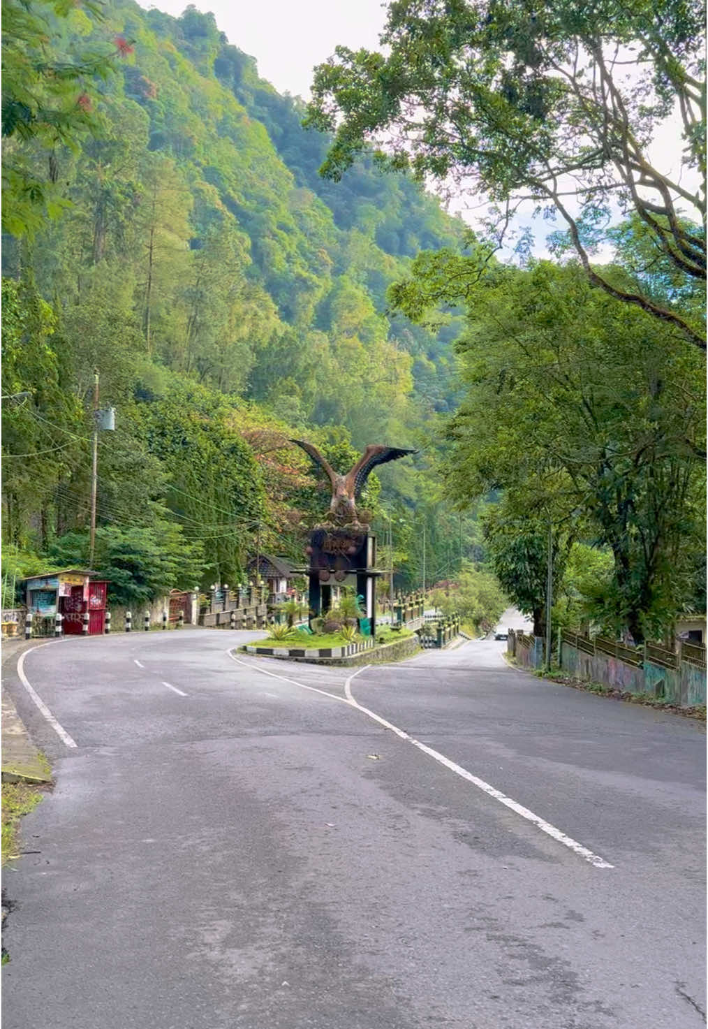 Ada yang pernah lewat jalan ini ?  . . . #aestheticvibes #mettosmile #fyp @Pesona Indonesia @wonderful Indonesia.@malieqmaul13 