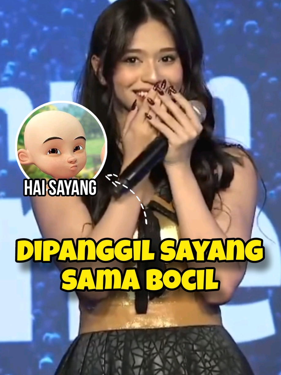 Dipanggil sayang sama bocil #kathrinajkt48 