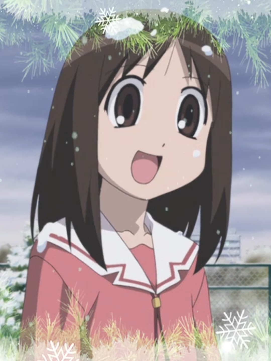 Осака поздравляет с Новым Годом! #адзумангадайо #azumangadaioh #osakaazumanga #sakaki #chiochan #новыйгод #сновымгодом #праздник #дискотекаавария #дискотекааварияновогодняя #coversong