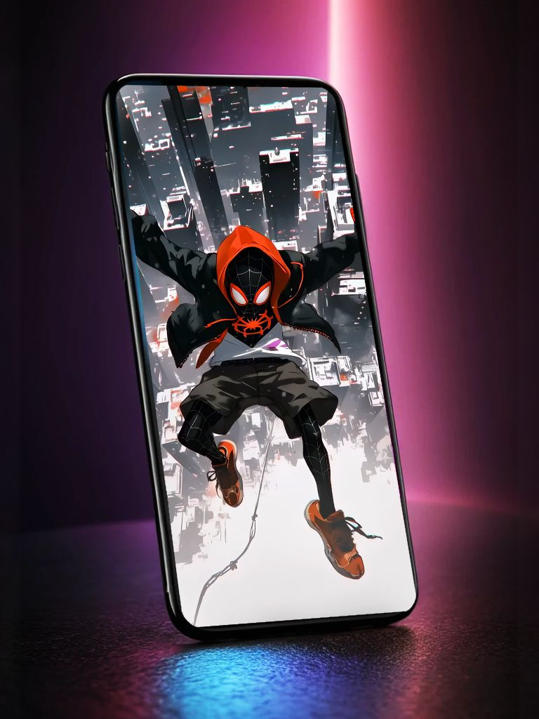 Feeling free...#livelockscreen #aiwallpaper #aiartwork #HDWallpaper #livewallpaper4k #4kwallpaper #WallpaperDesign #DigitalArt #WallpaperAddict #shorts #8kwallpaper #videoviral #fyp #CreativeAI #anime #spiderman #spidermanacrossthespiderverse #spidermanwallpaper