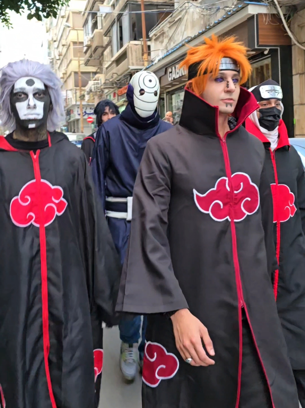 عاجل الاكاتسوكي رجعو تاني😂❤️ #انمي #cosplay #اوتاكو #akatsuki #كوسبلاي 